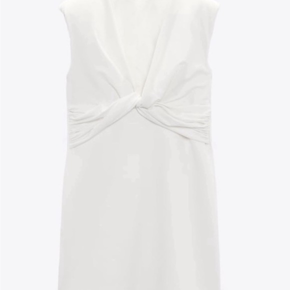 NWOT Zara white minidress - Picture 4 of 6